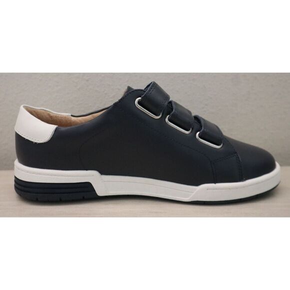 Perroquet SZYVSS2411 Boys Sz 38 US 5.5-6 Navy Blue Leather Rugged Sneakers Shoes - Picture 5 of 11